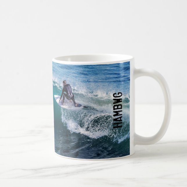 HAMbWG - Surfer Coffee Tasse (Rechts)