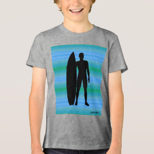 HAMbWG - T Shirt - Aqua Blue Gradients