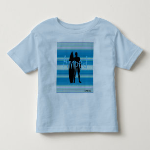 HAMbWG - T-Shirt für Kinder - Blaue Farbverläufe