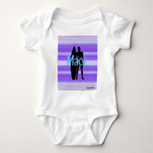 HAMbWG - T-Shirt für Kinder - Lila Farbstoffe Baby Strampler