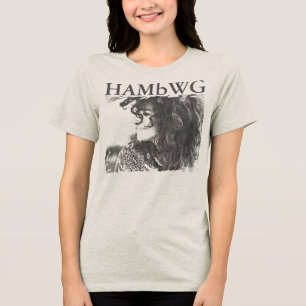 HAMbWG - T - Shirt - HAMbWG B W Face w Logo 2