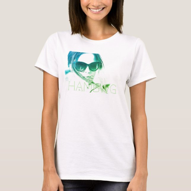 HAMbWG - T - Shirt - HAMbWG B W Face w Logo 4 (Vorderseite)