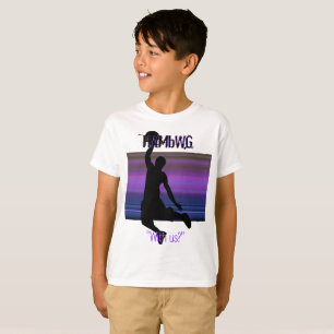 HAMbWG - T Shirt oder Sweatshirt- Basketball-Playe