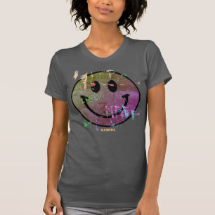 HAMbWG - T-Shirts - Visage souriant désorganisé
