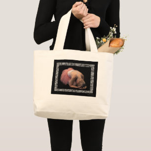 HAMbWG - Tote Bag - Ballerina Jumbo Stoffbeutel