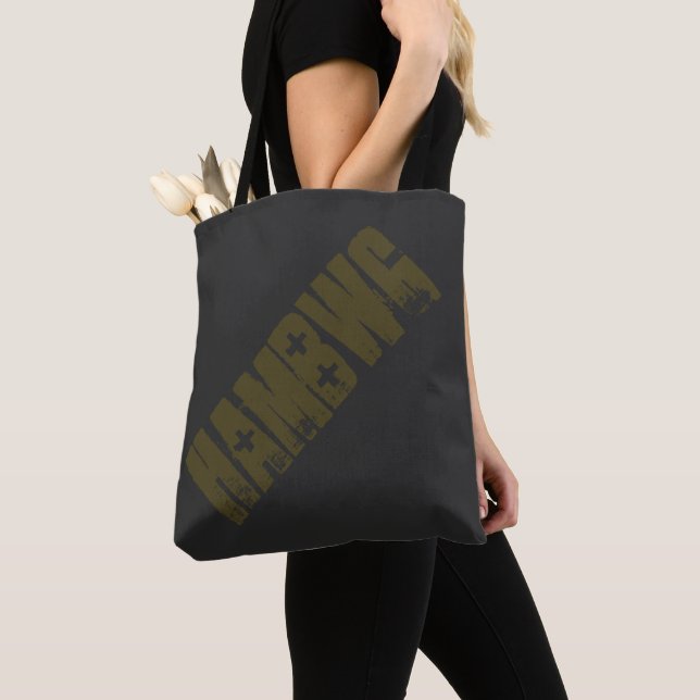 HAMbWG - Tote Bag - Schwarz/Olive Reverse Tasche (Von Nahem)