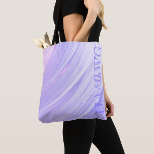 HAMbWG - Tote Bag - Violet Swirl w/HAMbWG Tasche