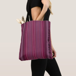 HAMbWG - Tragetasche - Rubingradientstreifen Tasche