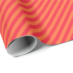 HAMbWG Wrapping Paper - Two Tone Orange Sherbert Geschenkpapier