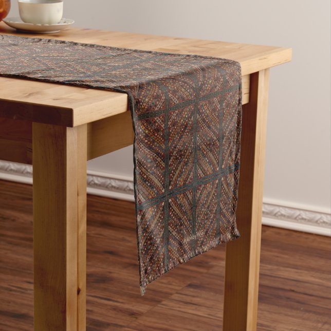 HAMbyWG 14" X 72" Tischläufer - Künstlerisch (Beispiel)