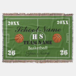 HAMbyWG Anpassbarer Basketball Decke