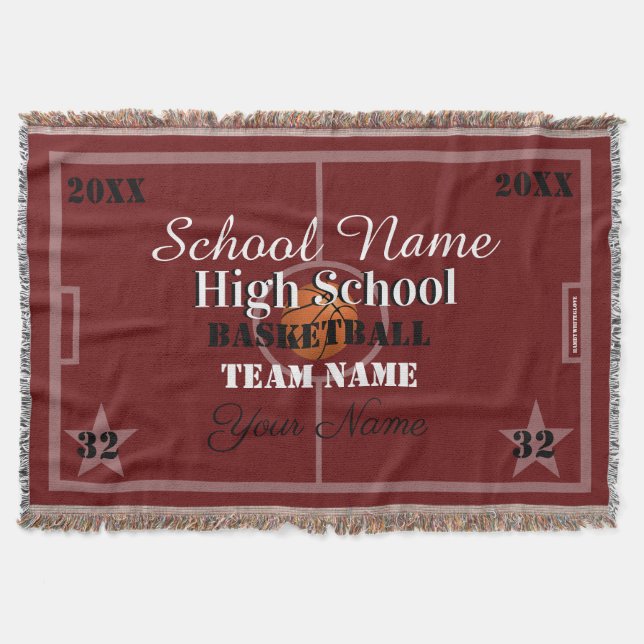 HAMbyWG - Anpassbarer Basketball Decke (Vorderseite)