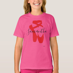 HAMbyWG Ballet Slippers mit Ihrem Namen T-Shirt