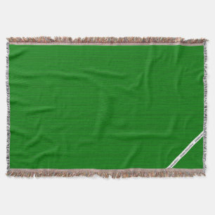 HAMbyWG - Blanket - Hellgrüner Streifen Decke