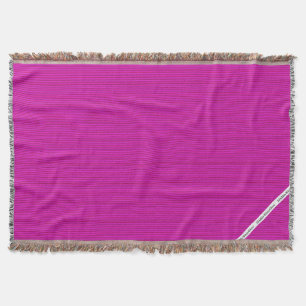 HAMbyWG - Blanket - Hellrosa Streifen Decke