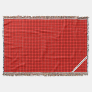 HAMbyWG - Blanket - Rot Kariert Decke