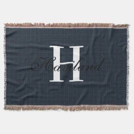 HAMbyWG Blue Kariert Decke