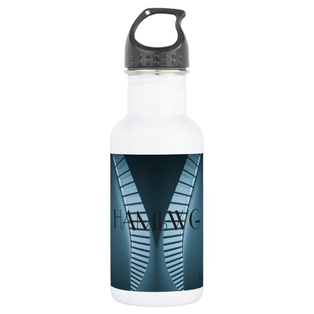 HAMbyWG - Bouteille d'eau (18 oz) Arc 010917 207P (Devant)