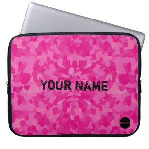 HAMbyWG - Camouflage in Pink Sherbert Laptopschutzhülle