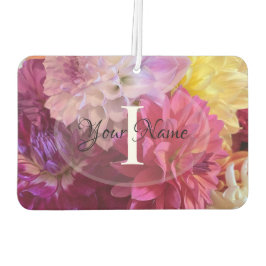 HAMbyWG - Colorful Dahlias Air Freshener Autolufterfrischer