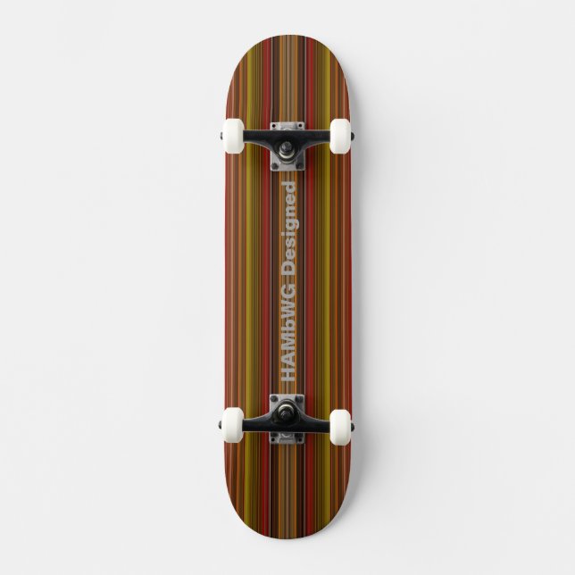 HAMbyWG Conçu - Skateboard - Automne (Recto)