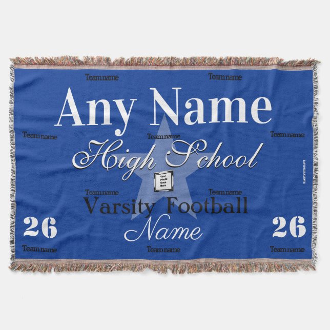 HAMbyWG - Custom Sports Team Throw Blanket Decke (Vorderseite)