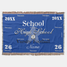 HAMbyWG - Custom Sports Team Throw Blanket Decke