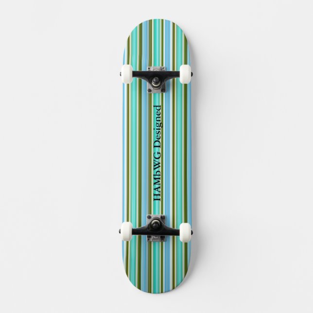 HAMbyWG Designed - Skateboard - Ocean Floor (Vorderseite)