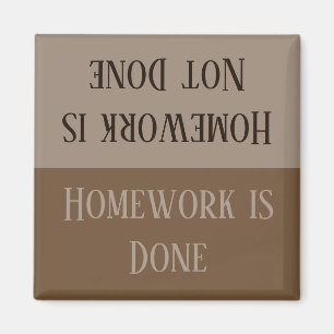 HAMbyWG - Devoirs terminés Magnet