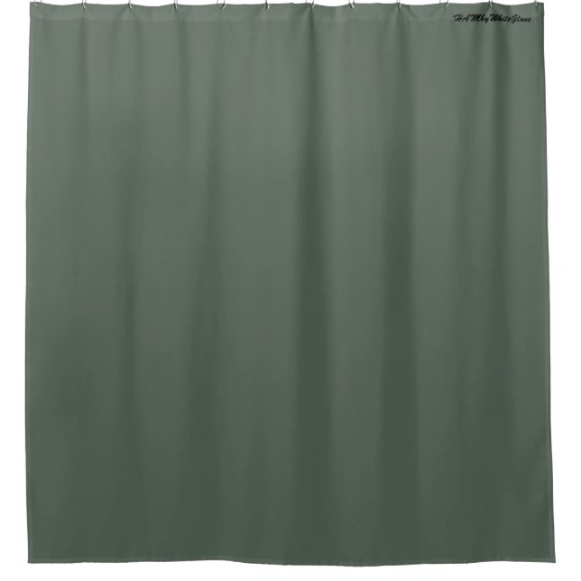 HAMbyWG - Duschvorhang - HAMbWG Spruce Green (Vorderseite)