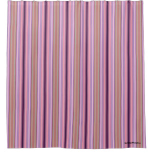HAMbyWG Duschvorhänge - Gradient "Rhubarb" Duschvorhang