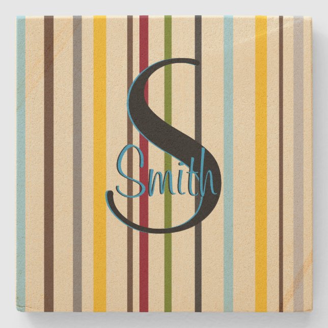 HAMbyWG-Farblinien-Monogramm Steinuntersetzer (Vorderseite)
