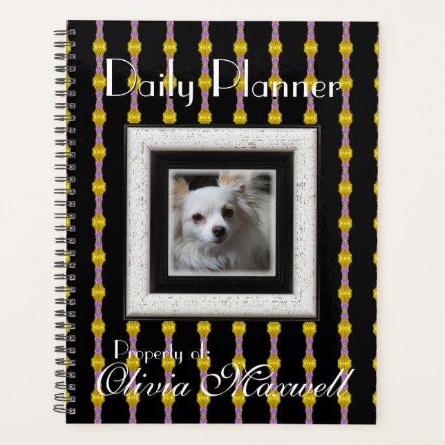 HAMbyWG - Foto Daily Planner - Opal & Gold Bars Planer (Vorderseite)