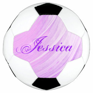 HAMbyWG - Fußballball - Rosa Swirl Fußball