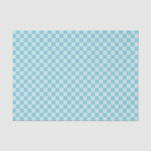 HAMbyWG - Geschenkartikel - Aqua-Blue Gingham Seidenpapier