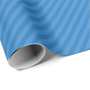 HAMbyWG - Geschenkpapier - Blau Blau Streifen
