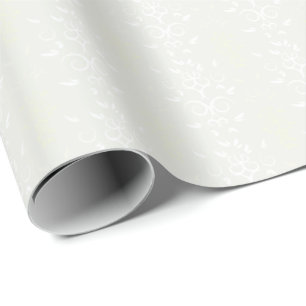 HAMbyWG Geschenkpapier - Bone/Weiß/Crm Ornate