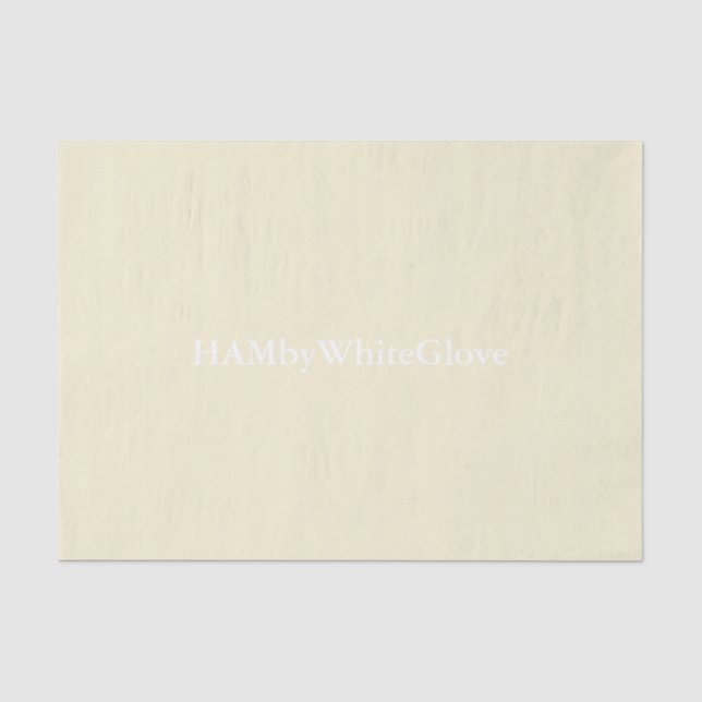 HAMbyWG - Gewebepapier - Süßcreme Seidenpapier (Vorderseite)