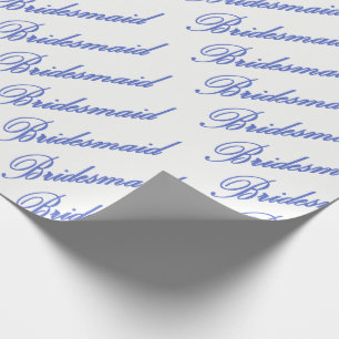 HAMbyWG - Gift Wrap - Bridesmaid Geschenkpapier