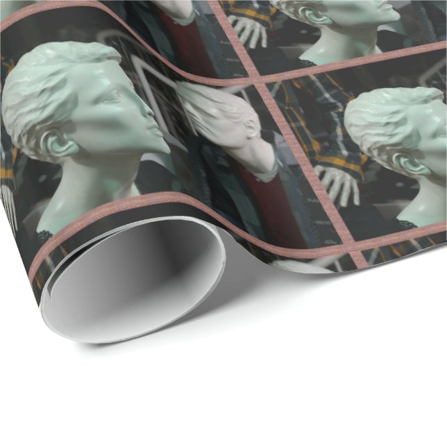HAMbyWG - Gift Wrap - Mod Squad Mannequins Geschenkpapier (Rolleneckpunkt)