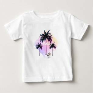 HAMbyWG Hawaiin T-shirt enfant Palmiers à thème