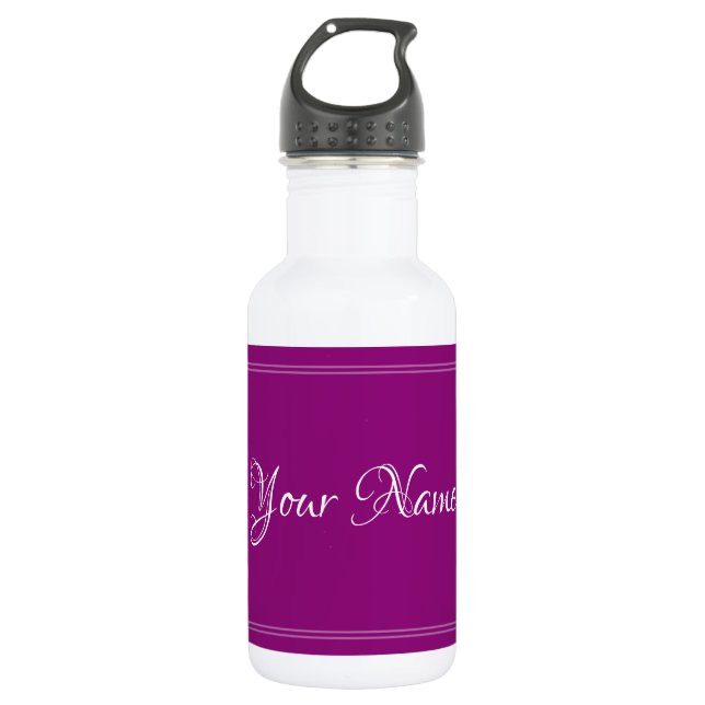 HAMbyWG - Himbeere Personalisierte Wasserflasche (Vorderseite)
