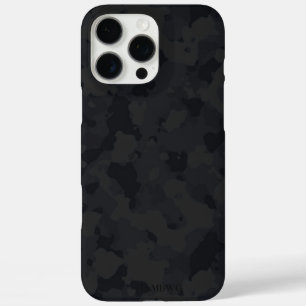 HAMbyWG I pad - Schwarze Camouflage iPhone 16 Pro Max Hülle