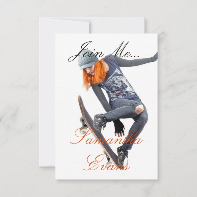 HAMbyWG - Invitation - Skateboarder (Devant)