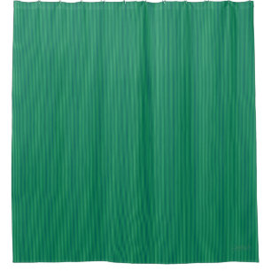 HAMbyWG Kelly Green Fine Stripe Duschvorhang