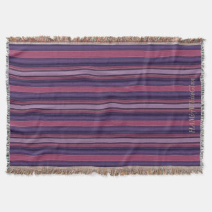 HAMbyWG - Keuchblanket - Lila/Himbeerbarren Decke