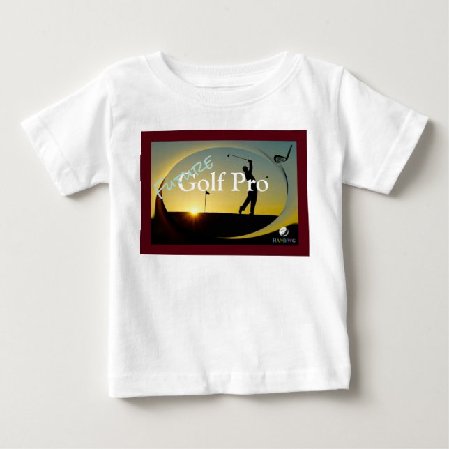 HAMbyWG - Kleinkind Sweatshirt Future Golf Pro Boy Baby T-shirt (Vorderseite)