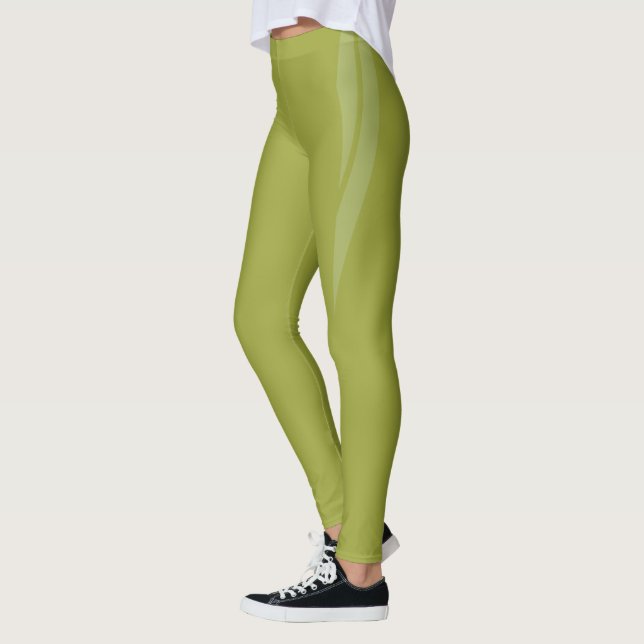 HAMbyWG - Kompression Leggings - Birnen grün (Links)