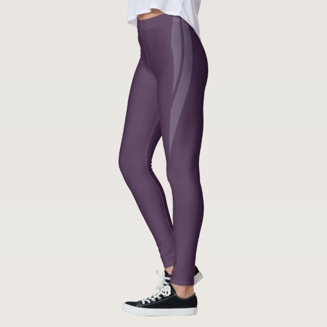 HAMbyWG - Kompression Leggings - Plum (Links)