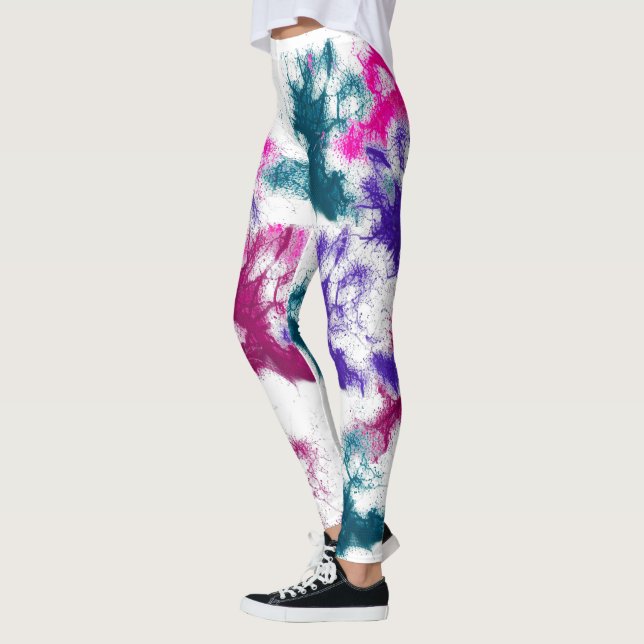 HAMbyWG - Kompression Leggings - Tintenpatronen-Sp (Links)